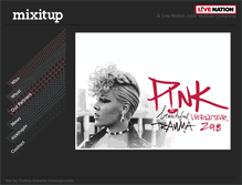 Tablet Screenshot of mixitup.com.au